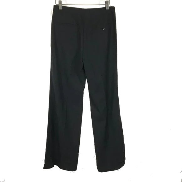 Womens Size 4 4x34 Ralph Lauren - Made in Italy Black Pure Wool Trouser Pants - Picture 2 of 4